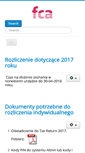 Mobile Screenshot of fca.pl